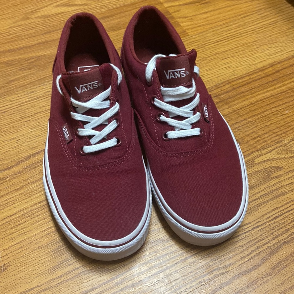 Maroon Vans